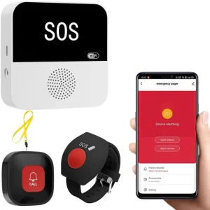 Smart WiFi SOS Emergency Call Button System for Elderly, Disabled & Kids – TUYA App Compatible