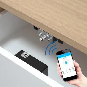 Smart RFID Drawer Lock – Invisible Keyless Cabinet Lock with IC Card & App Access