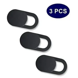 3-Pack Ultra-Thin Webcam Cover Slides – Privacy Shutters for Laptop, Smartphone, MacBook & PC